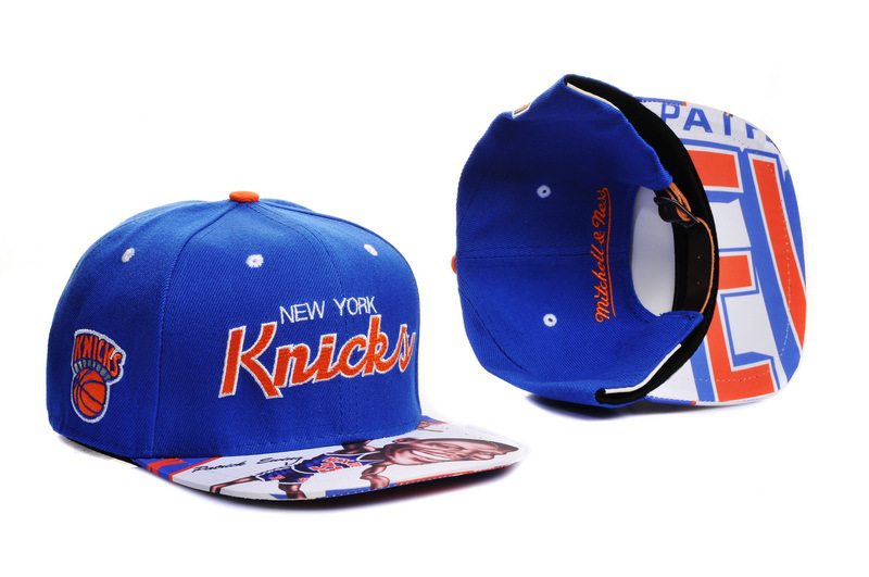 NBA New York Knicks M&N Strapback Hat id01